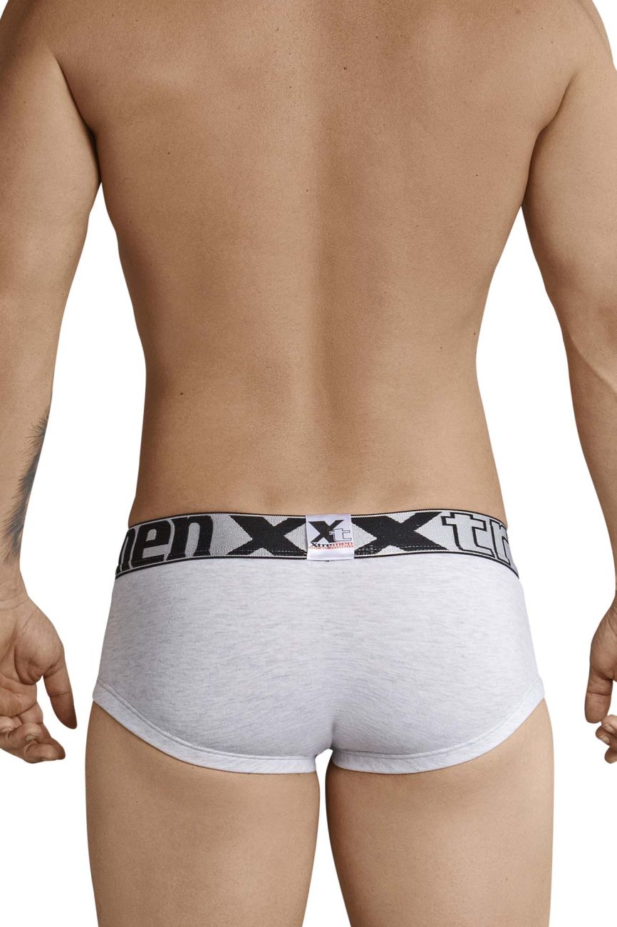 Xtremen 91034-3 3PK Trunks White-Gray-Blue