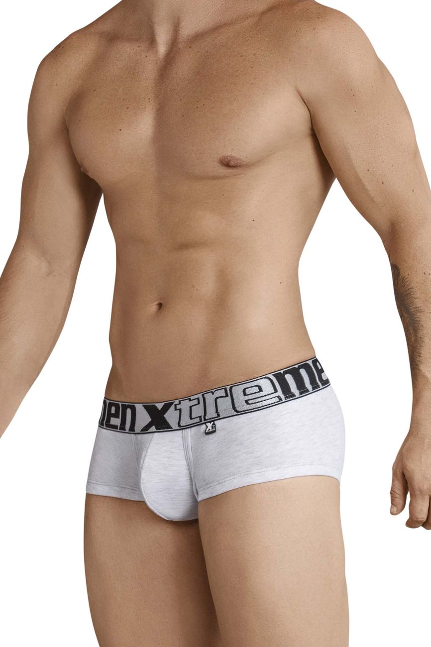 Xtremen 91034-3 3PK Trunks White-Gray-Blue