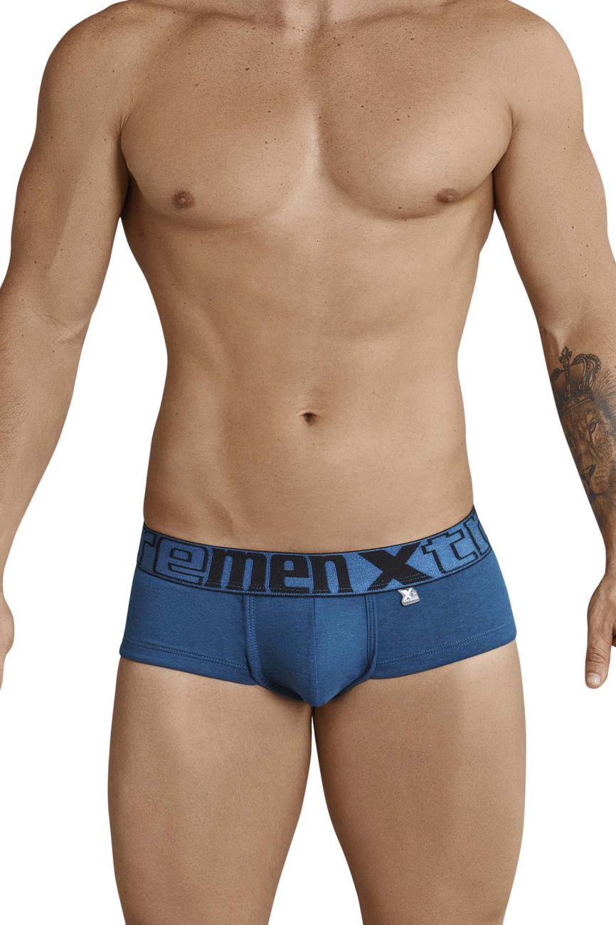 Xtremen 91034-3 3PK Trunks White-Gray-Blue