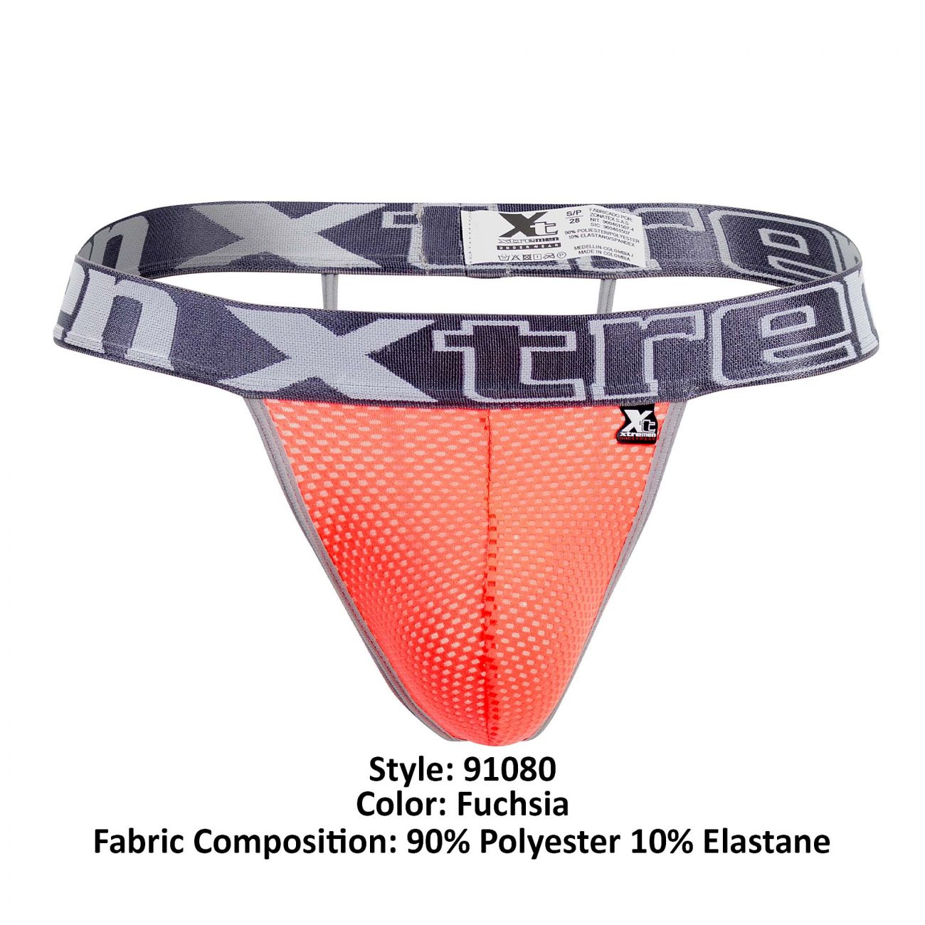 Xtremen 91080 Microfiber Thongs Fuchsia