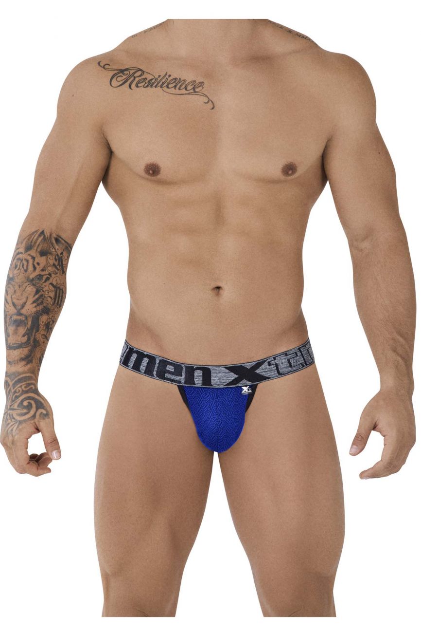 Xtremen 91081 Microfiber Jacquard Bikini Royal
