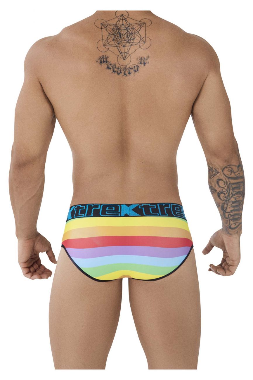 Xtremen 91088  Microfiber Pride Briefs Black