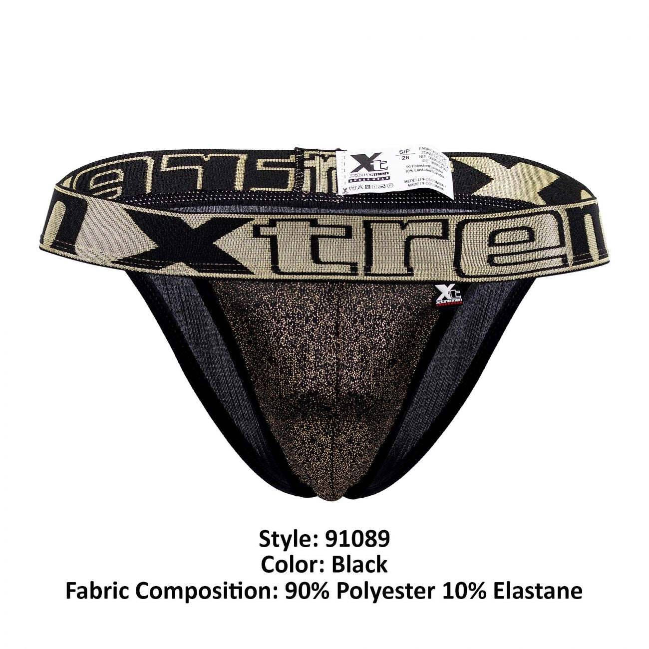 Xtremen 91089 Frice Microfiber Bikini Black
