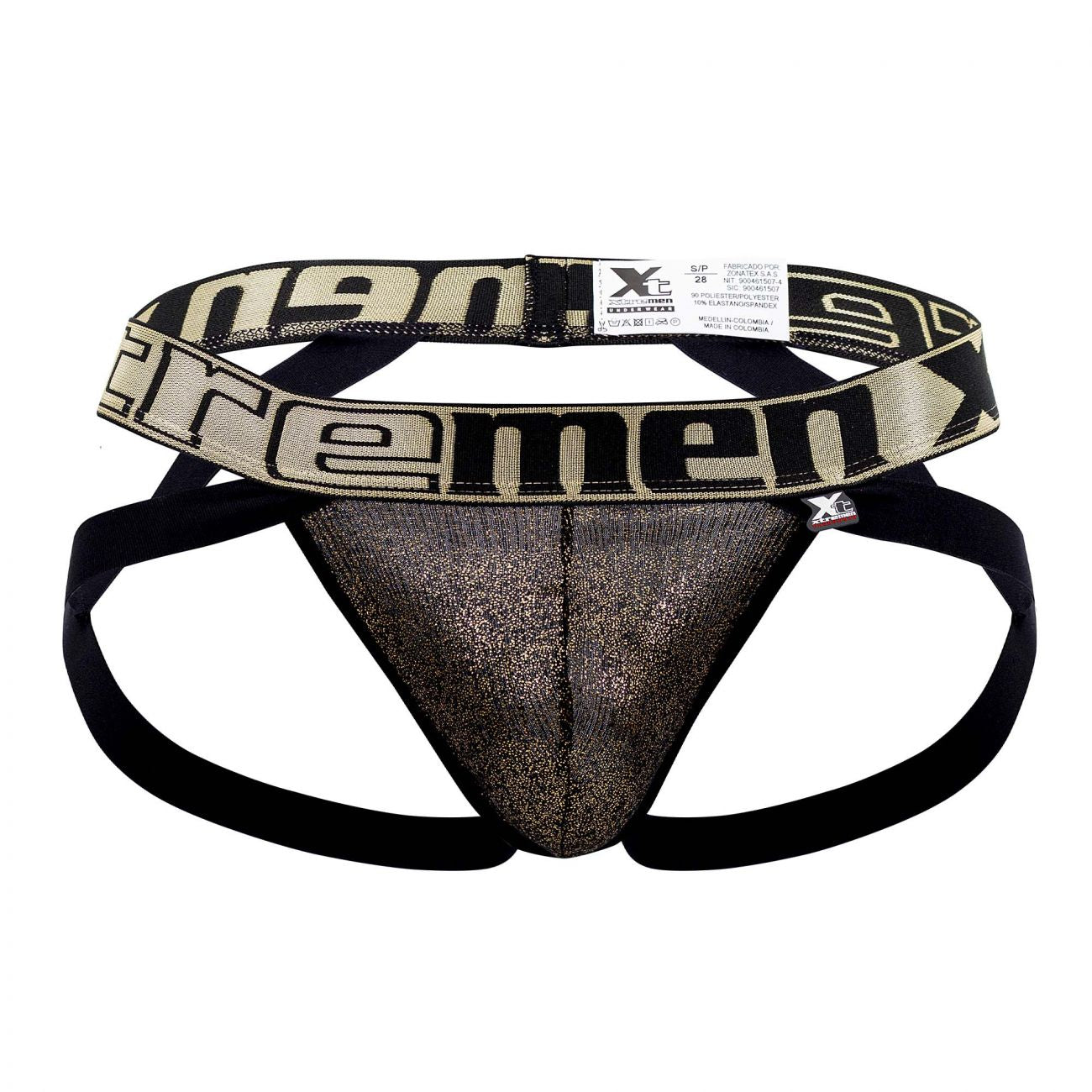 Xtremen 91090 Frice Microfiber Jockstrap Black