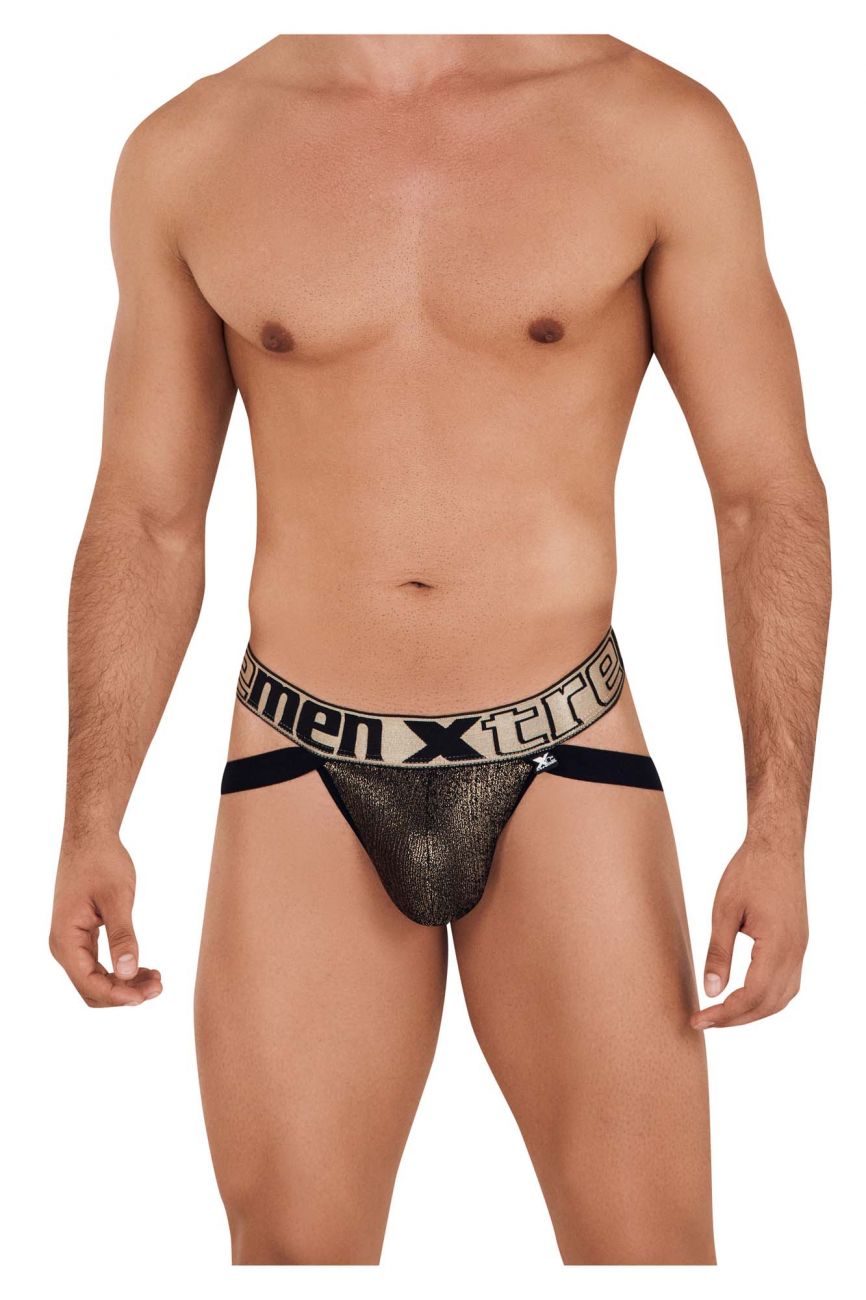 Xtremen 91090 Frice Microfiber Jockstrap Black