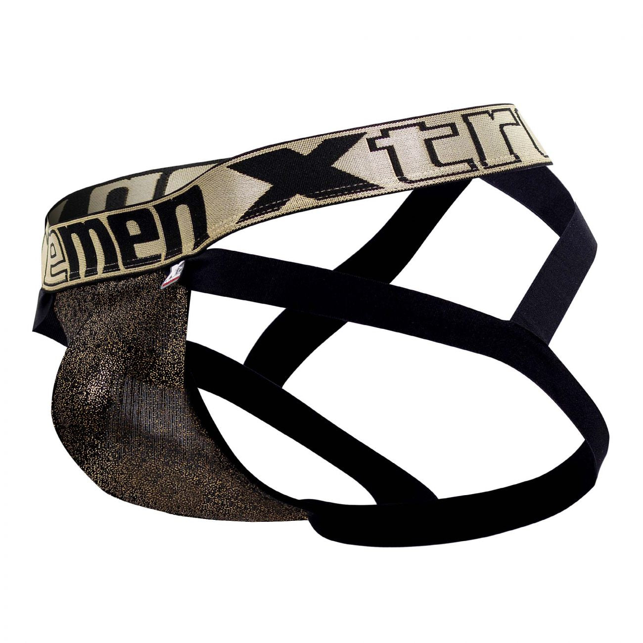 Xtremen 91090 Frice Microfiber Jockstrap Black