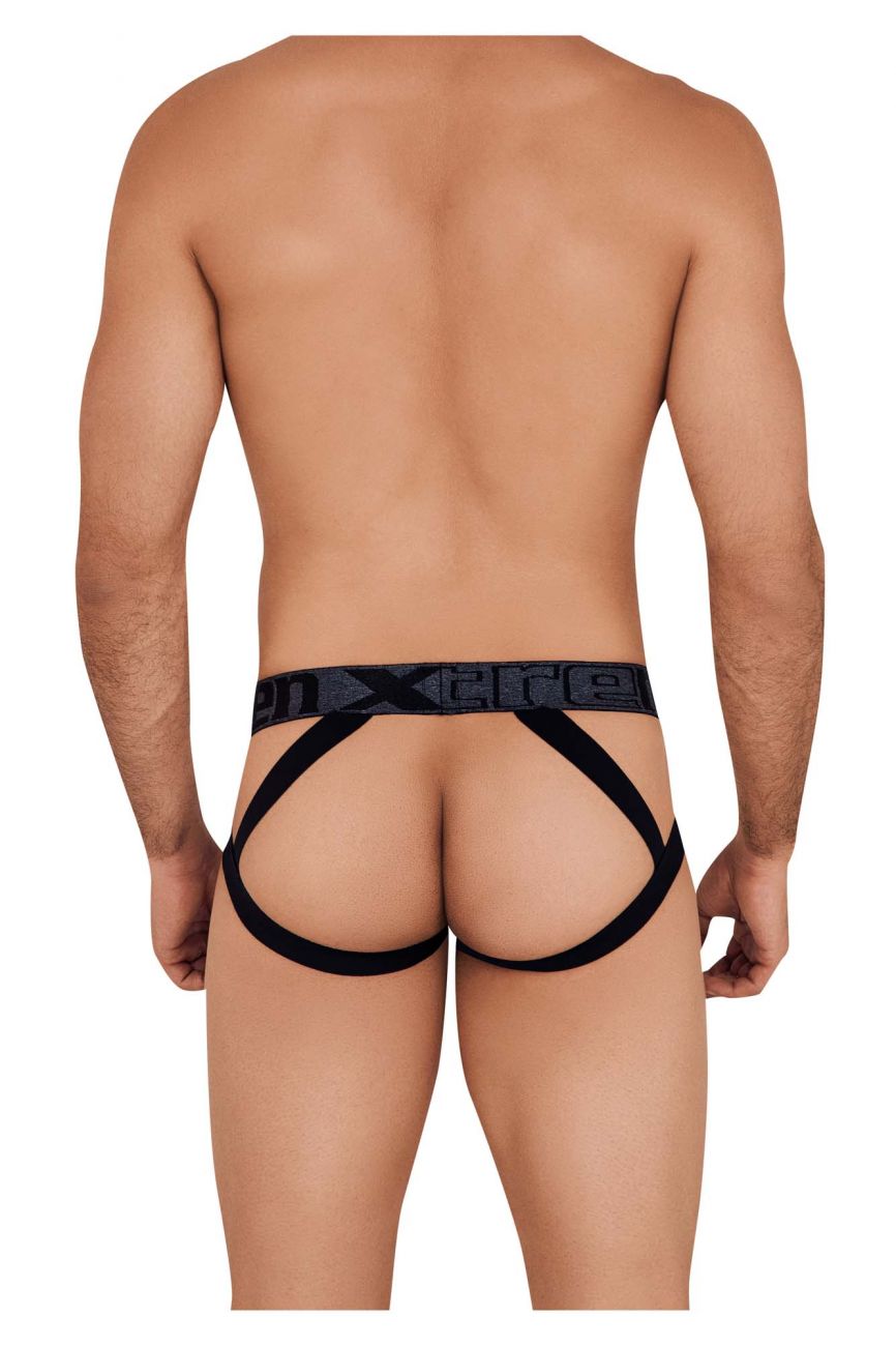 Xtremen 91099 Microfiber Mesh Jockstrap Pink