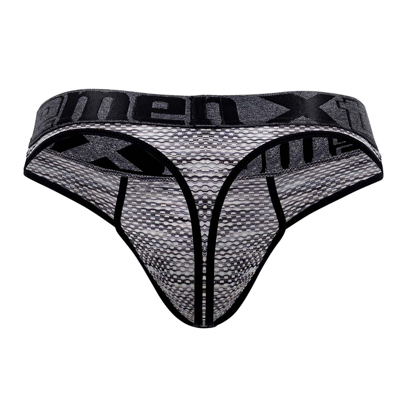 Xtremen 91100X Microfiber Mesh Thongs Black