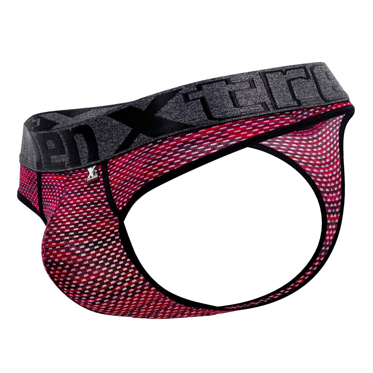 Xtremen 91100 Microfiber Mesh Thongs Red