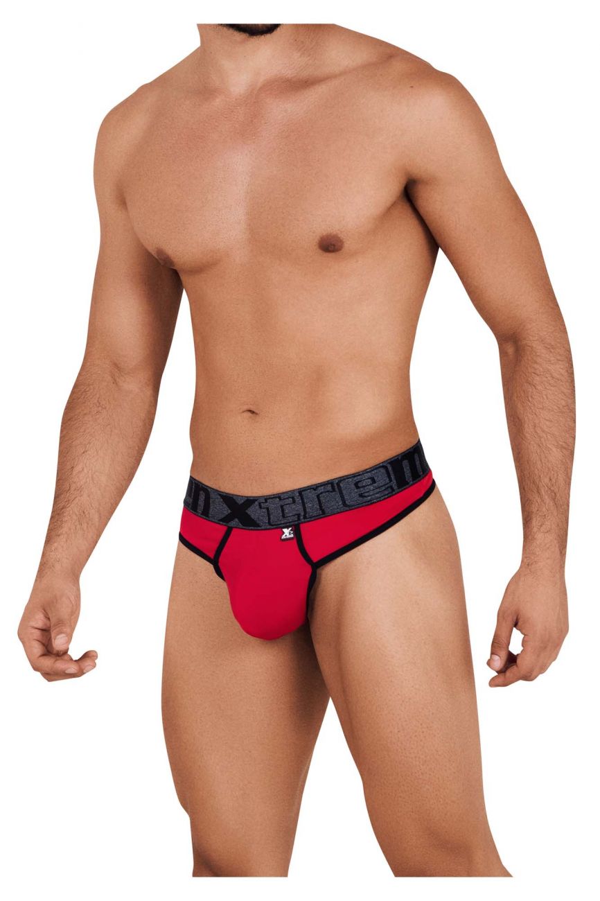 Xtremen 91101 Microfiber Thongs Red