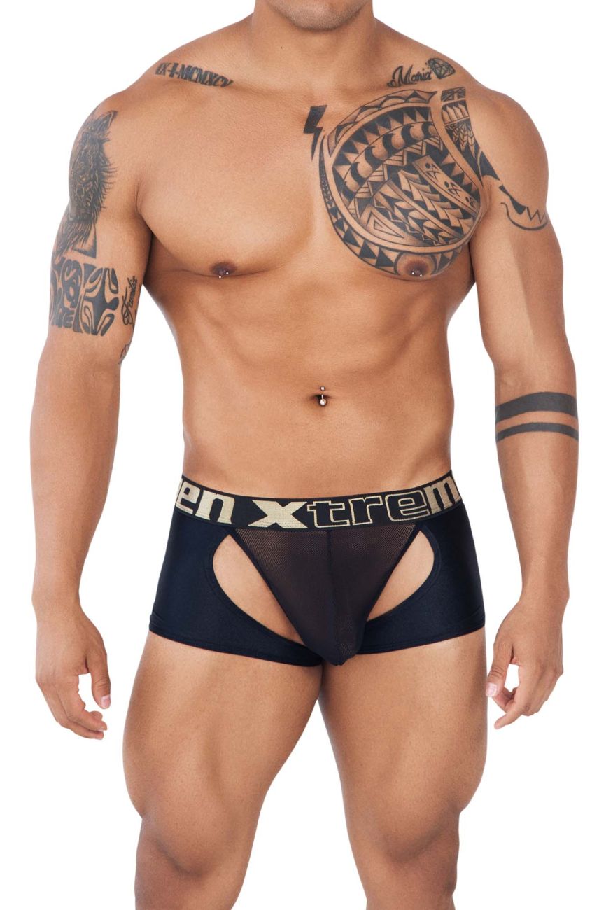 Xtremen 91125 Daring Mesh Trunks Violet