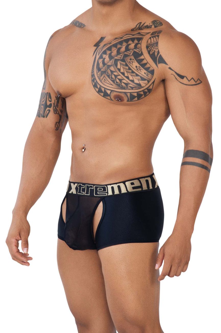 Xtremen 91125 Daring Mesh Trunks Violet