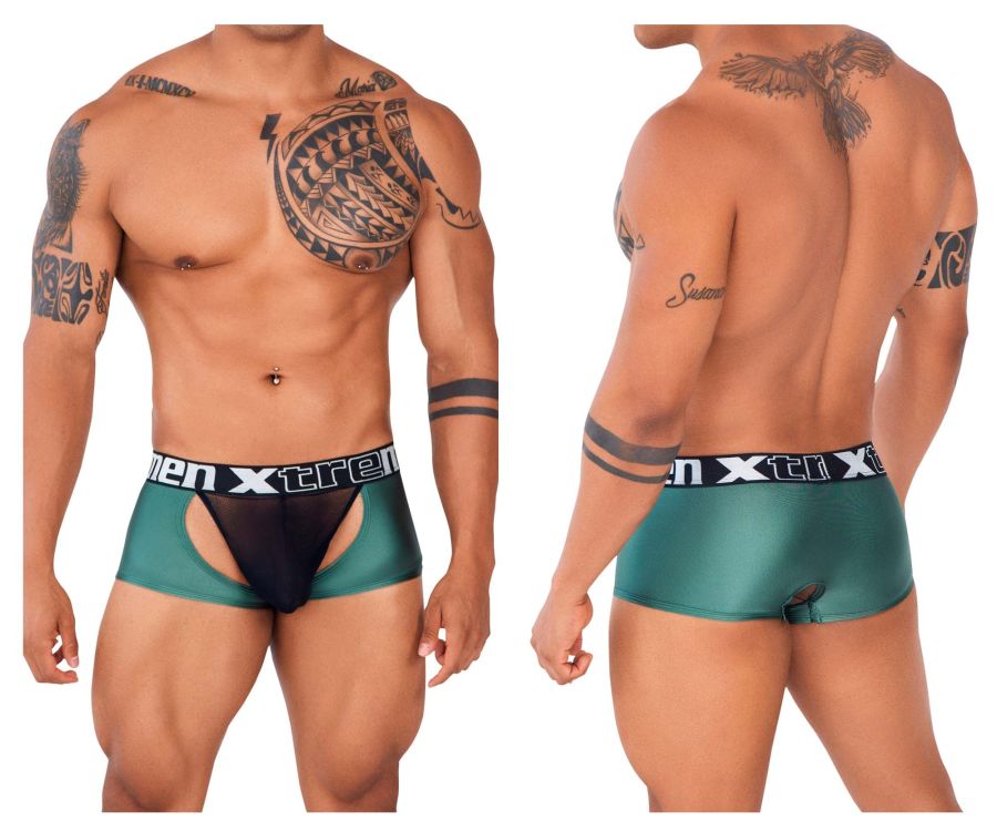 Xtremen 91125 Daring Mesh Trunks Violet