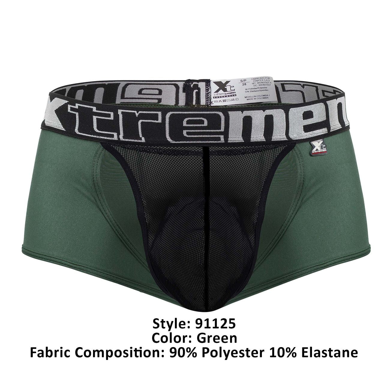 Xtremen 91125 Daring Mesh Trunks Violet