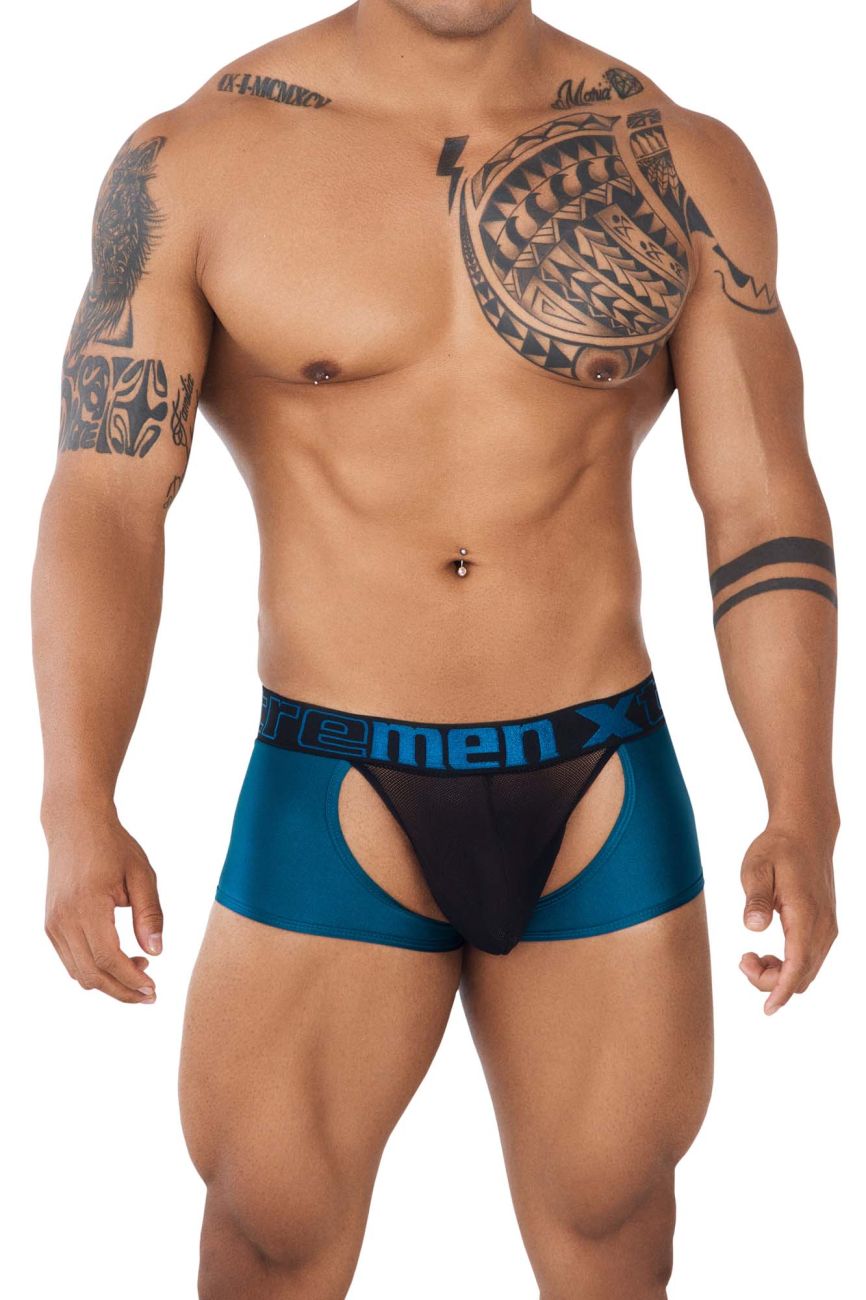 Xtremen 91125 Daring Mesh Trunks Violet