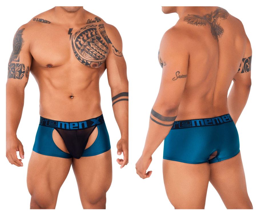 Xtremen 91125 Daring Mesh Trunks Violet