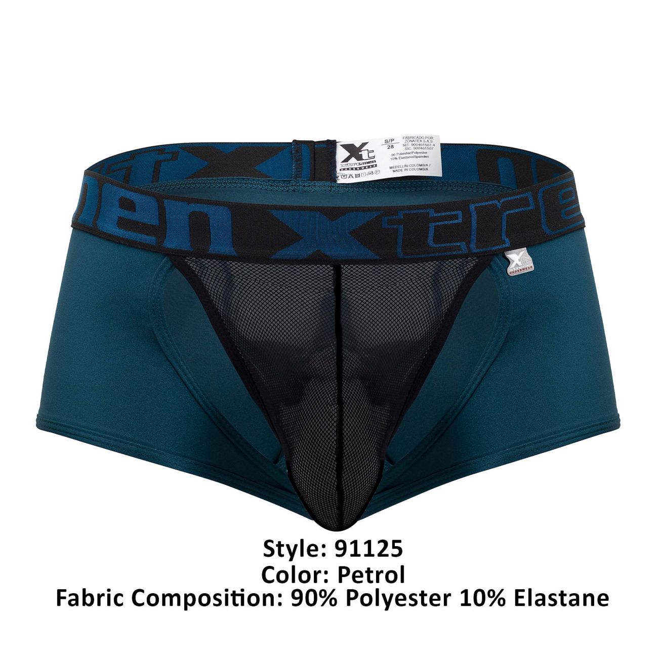 Xtremen 91125 Daring Mesh Trunks Violet