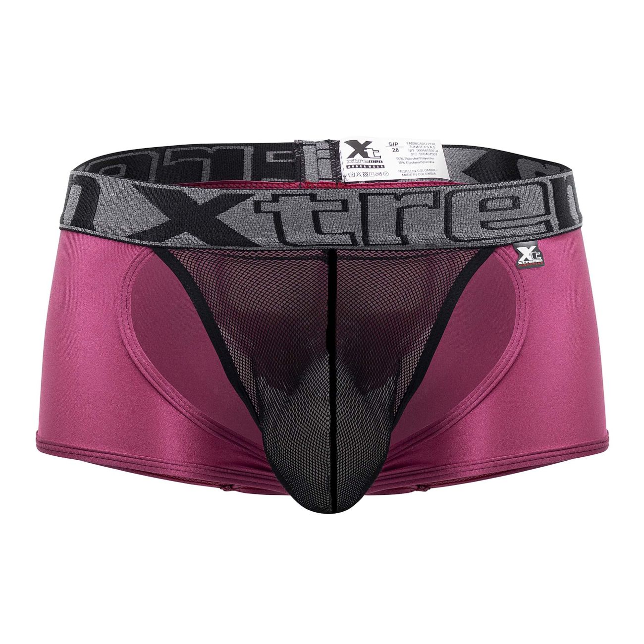 Xtremen 91125 Daring Mesh Trunks Violet