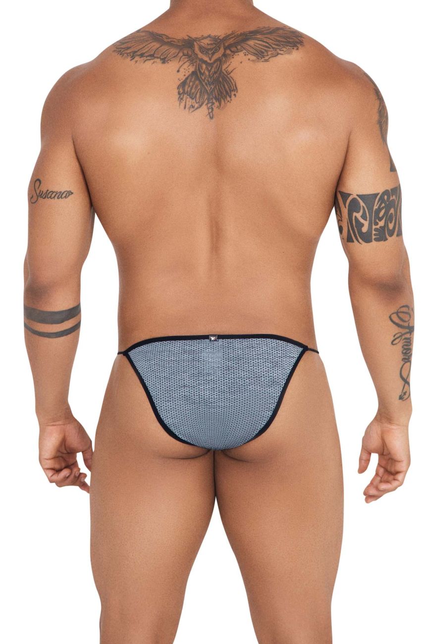 Xtremen 91132 Colorful Mesh Bikini Black