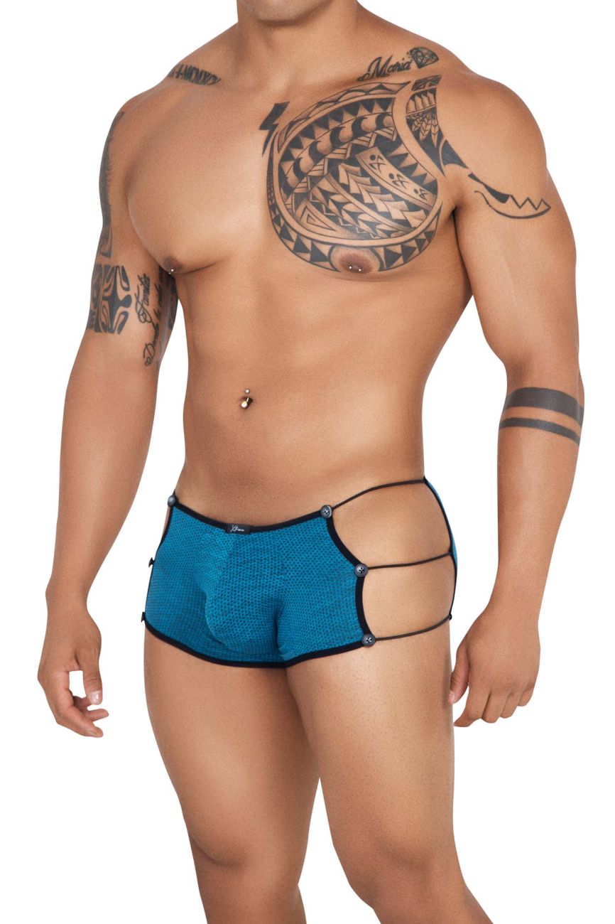 Xtremen 91133 Trendy Mesh Briefs Petrol