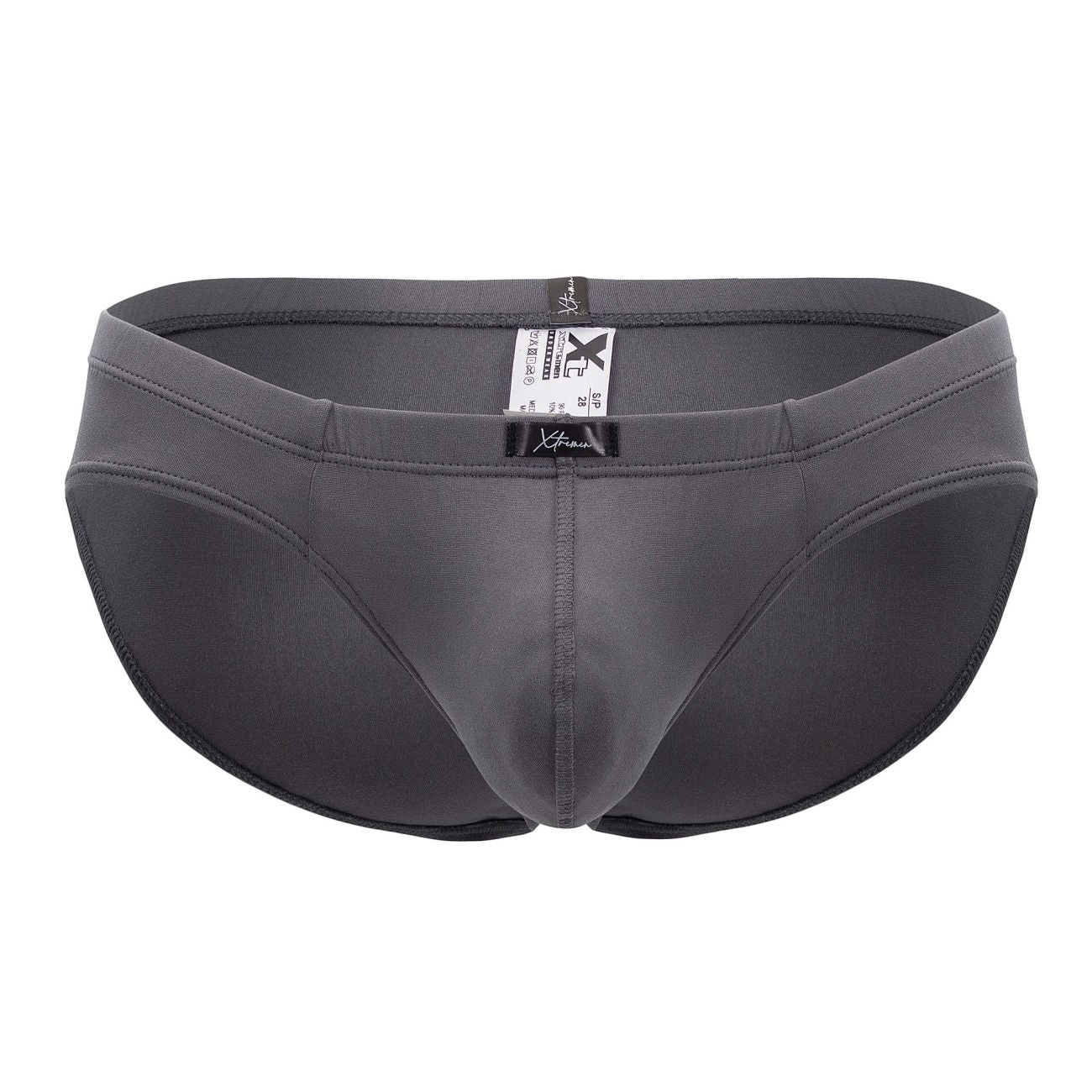 Xtremen 91142 Ultra-soft Briefs Dark Gray