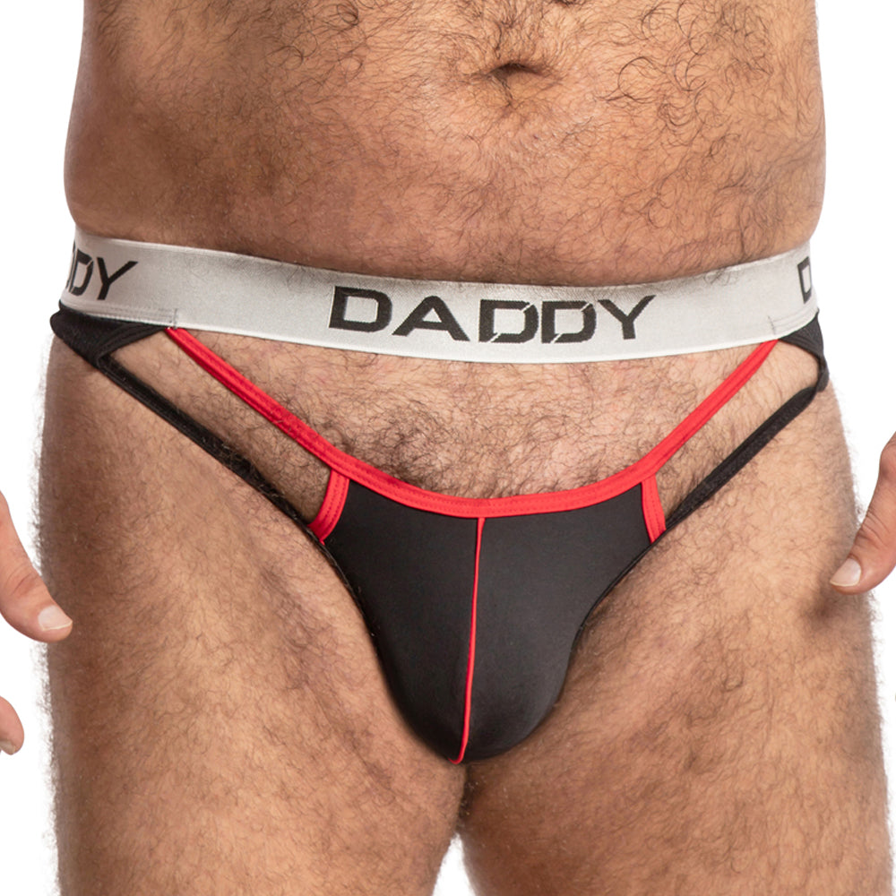 Daddy Underwear DDE042 Daddy Please Jock White 
