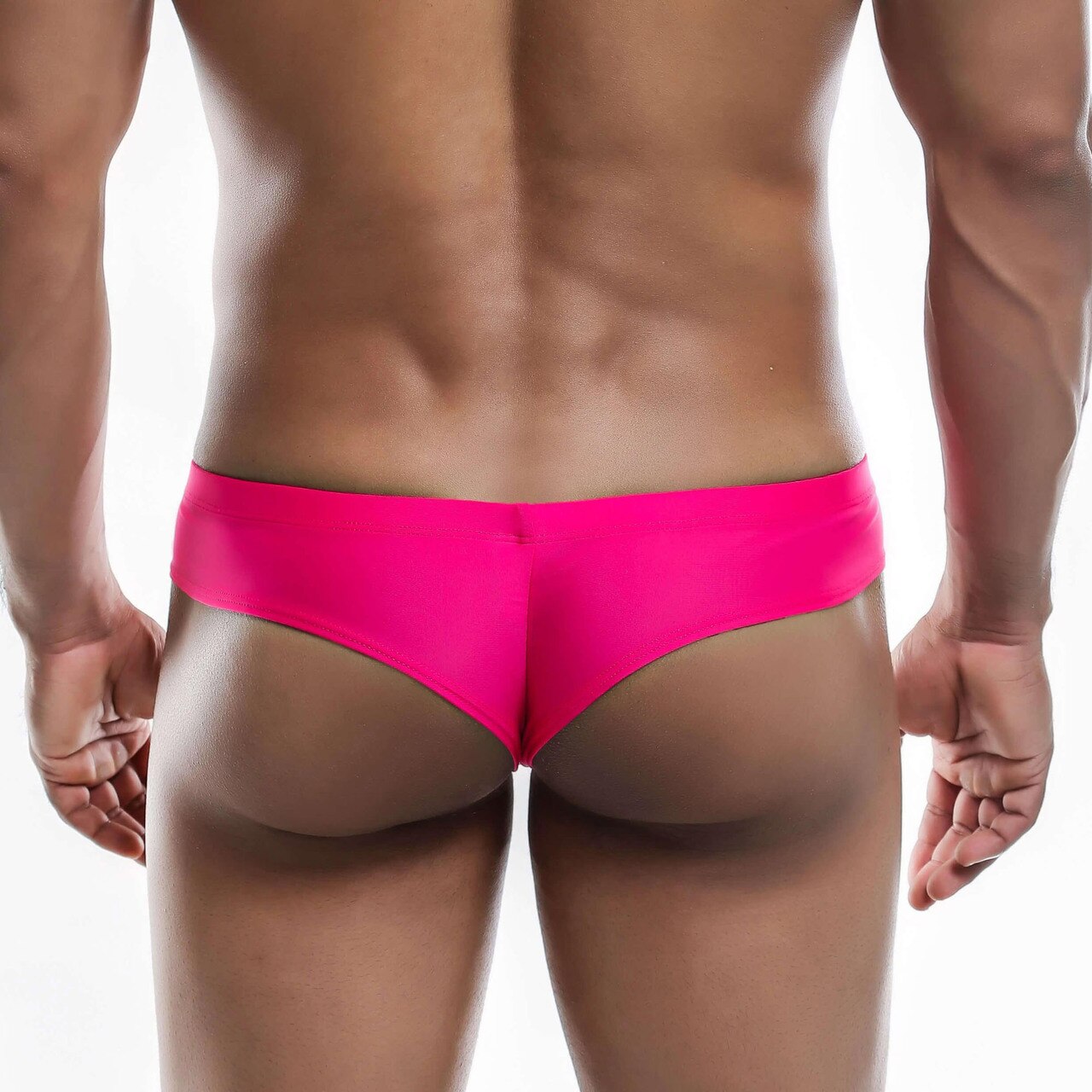 Joe Snyder Mens Polyester Cheek Briefs Fuchsia