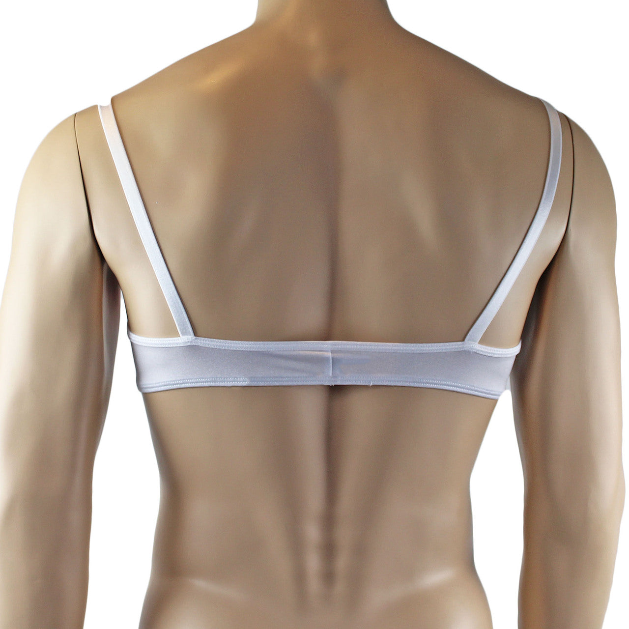 Mens Luxury Bra Top and Boxer Briefs (white plus other colours)