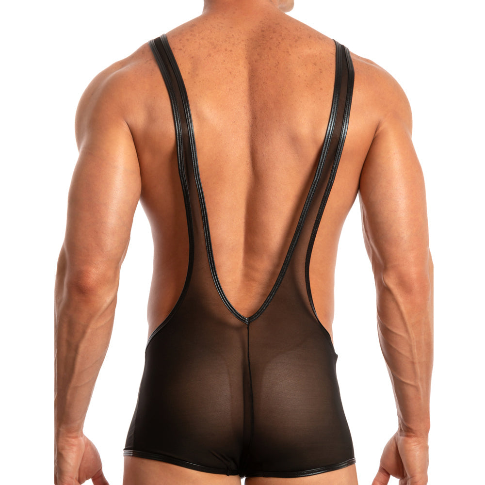 JCSTK - Miami Jock Hot Ass Singlet Black