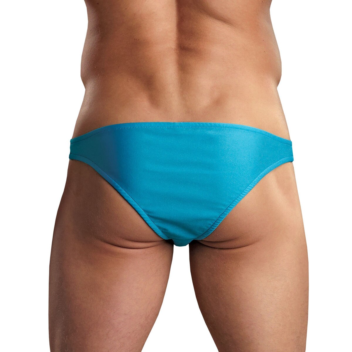 Mens Spandex Euro Bikini Brief Turquoise